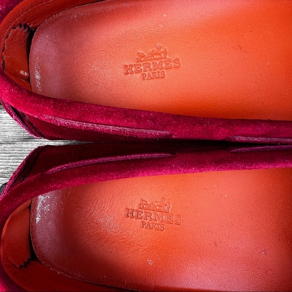 Hermès Irving Suede Loafer Sz 41 - Picture 10 of 12